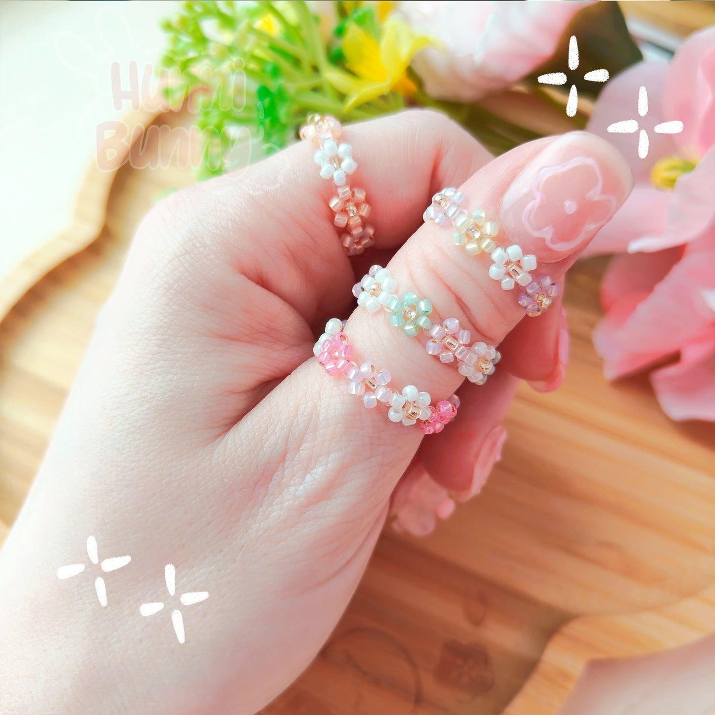 Blossom daisy Rings