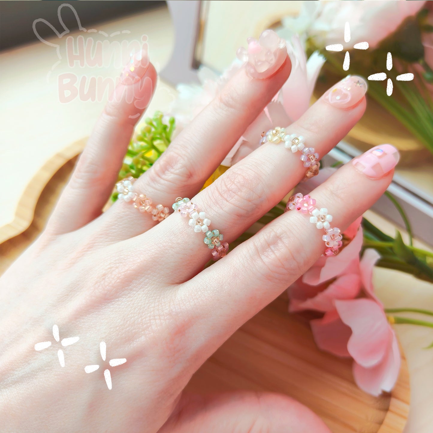 Blossom daisy Rings