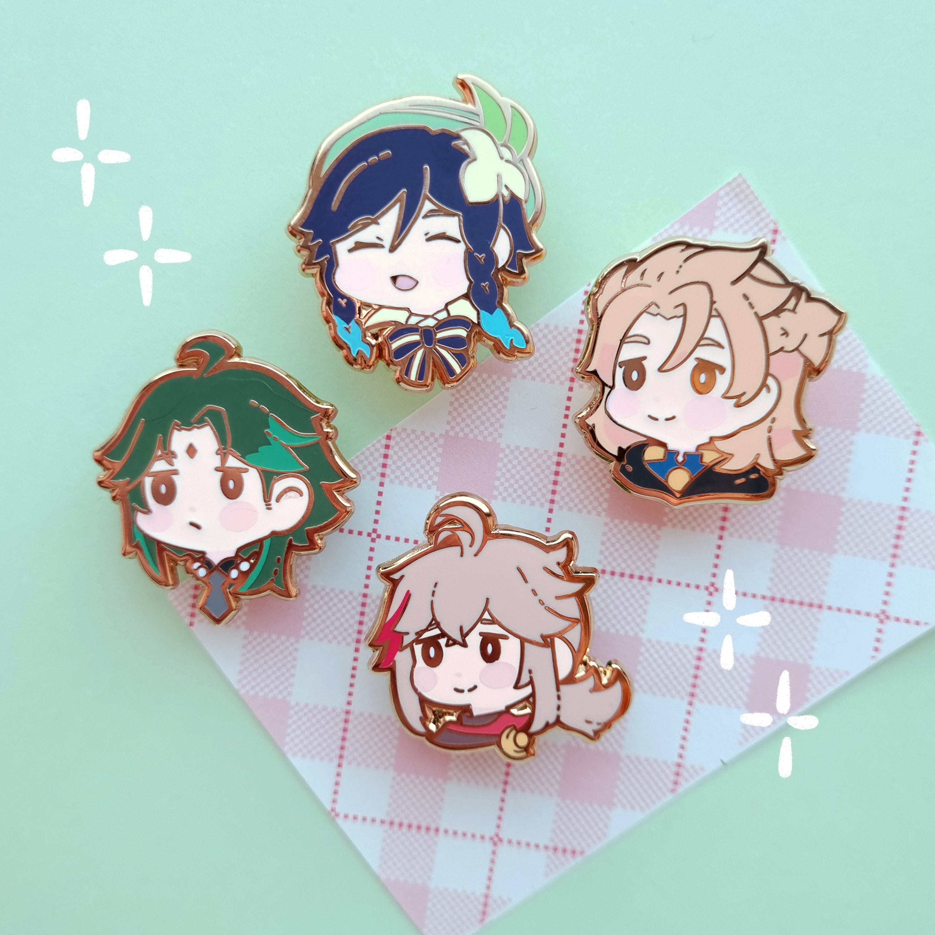 Genshin Venti buy Zu.pins Chibi pin