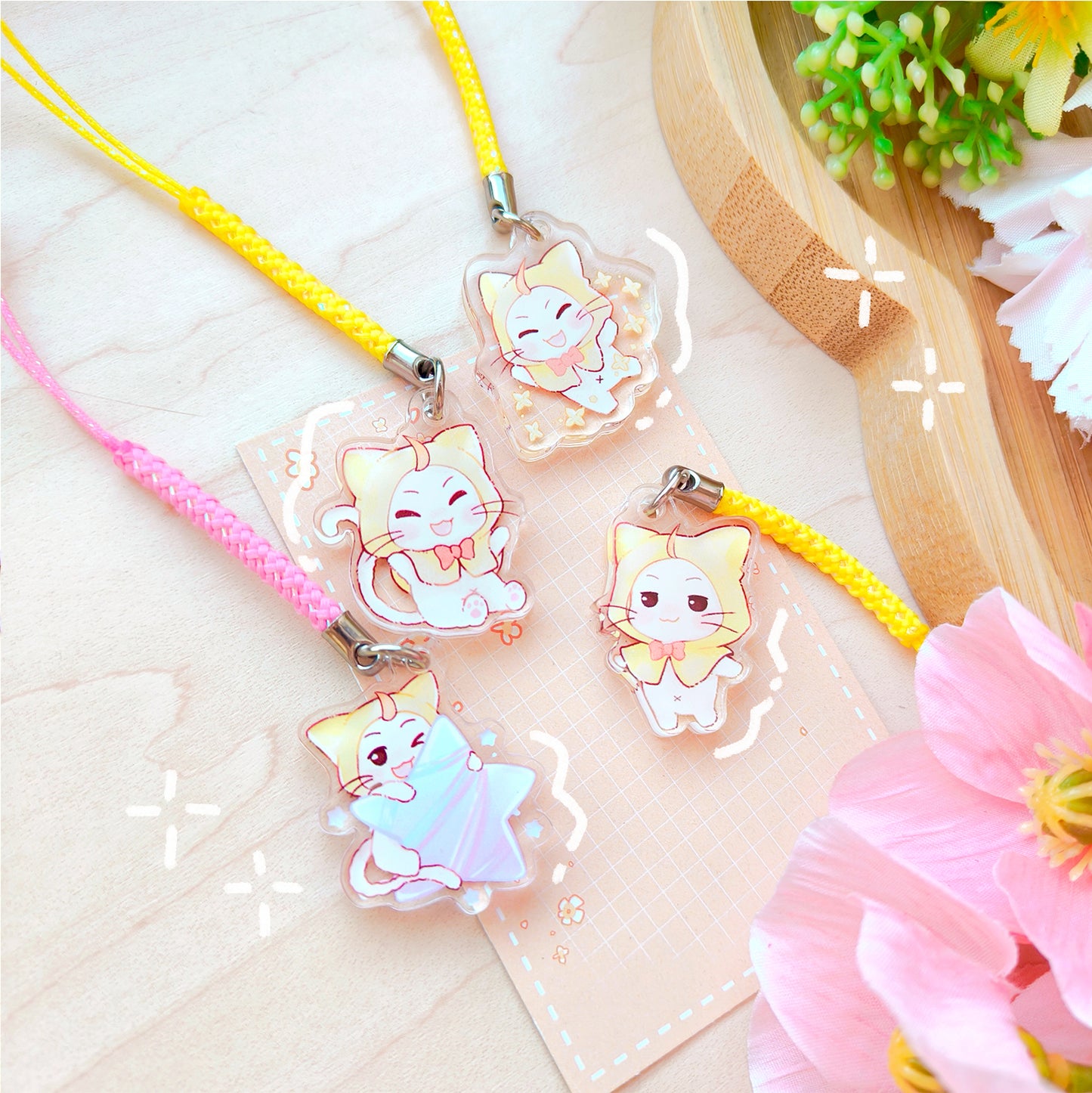 Infinity nikki ~ Mini momo acrylic charms