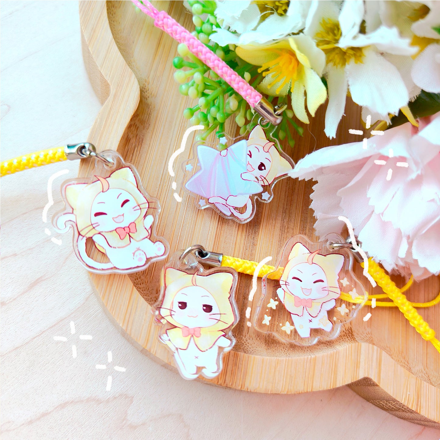 Infinity nikki ~ Mini momo acrylic charms