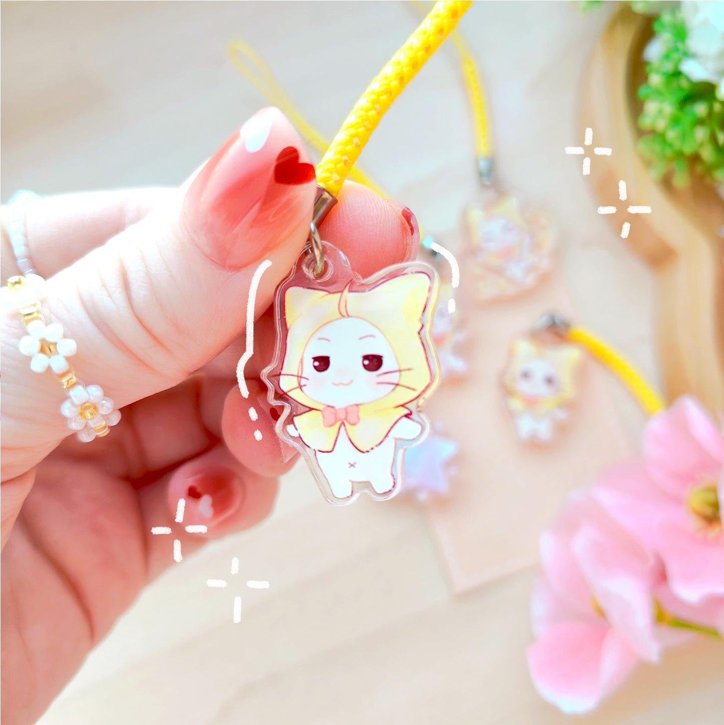 Infinity nikki ~ Mini momo acrylic charms