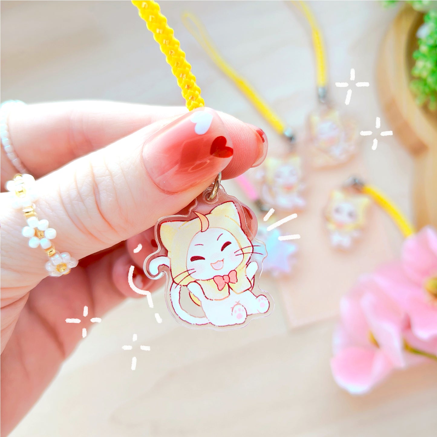 Infinity nikki ~ Mini momo acrylic charms