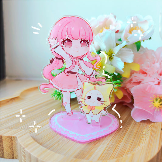 Infinity nikki ~ Nikki and Momo Acrylic Standee