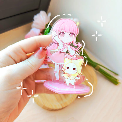 Infinity nikki ~ Nikki and Momo Acrylic Standee