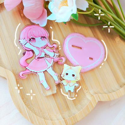 Infinity nikki ~ Nikki and Momo Acrylic Standee