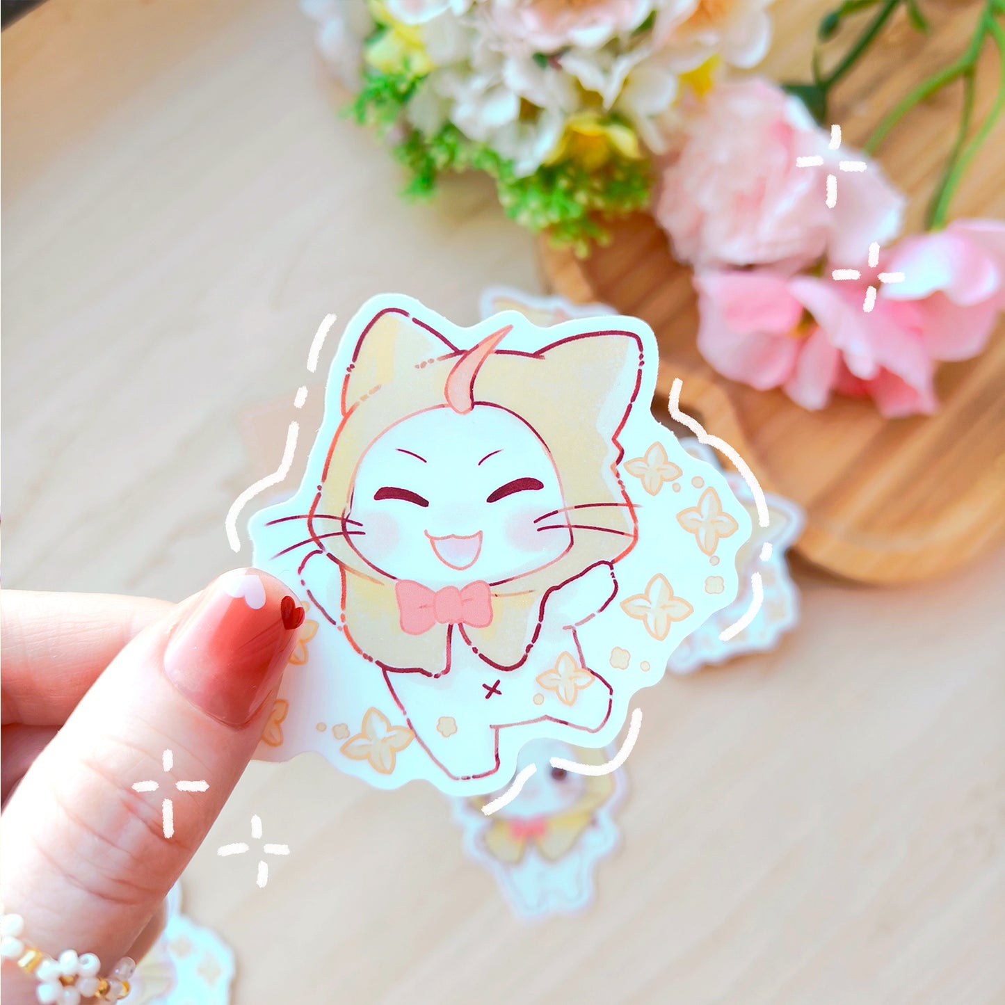 Infinity nikki ~ Nikki and momo stickers!