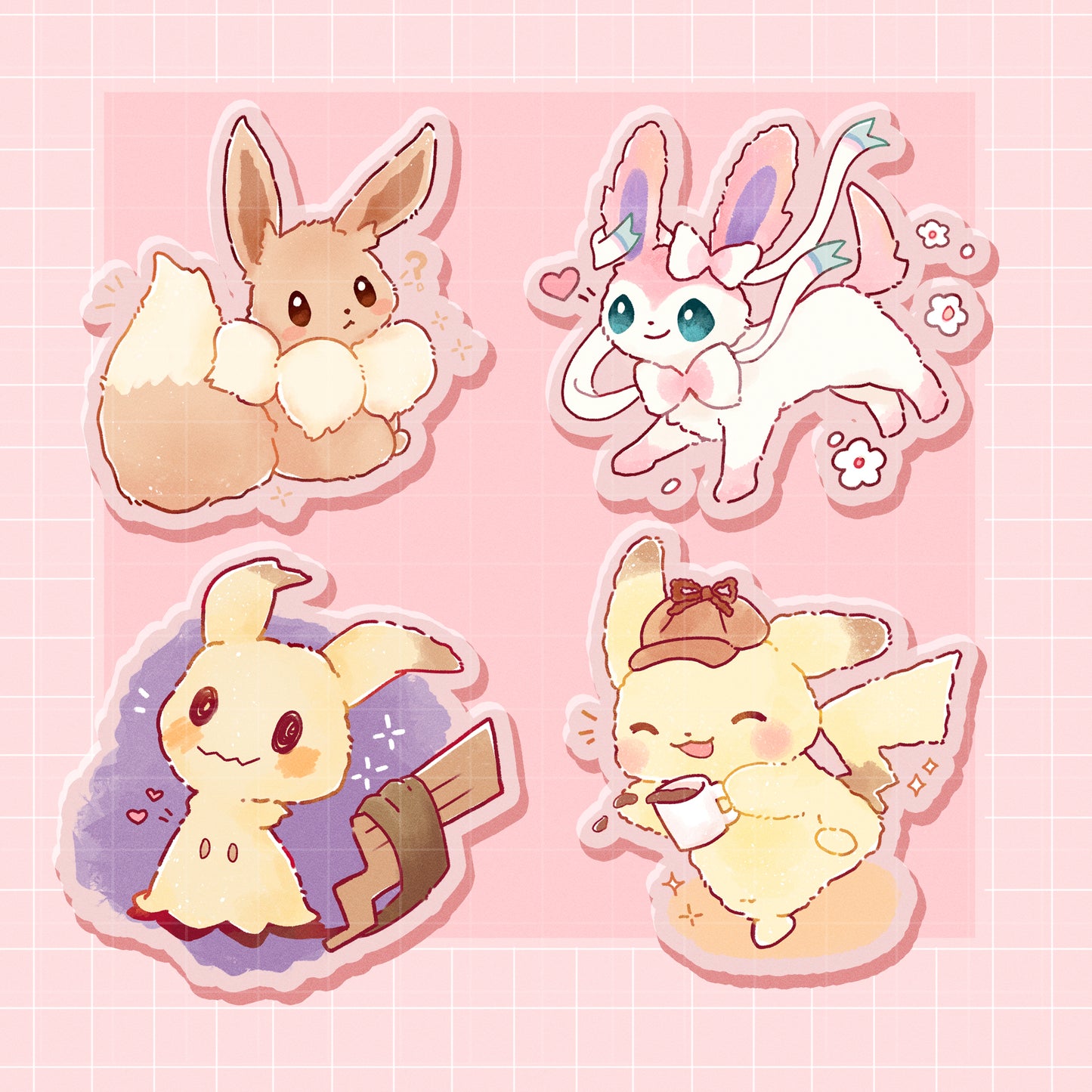 Pokemon - mini charms