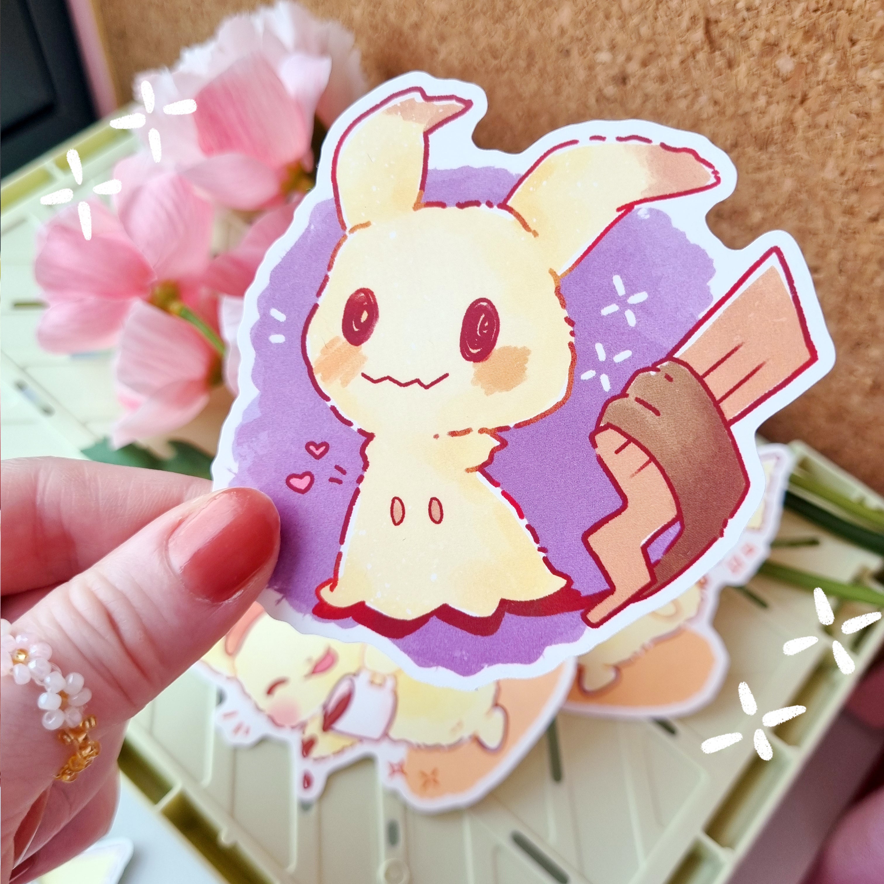 Pokemon ~ mimikyu sticker – Hunnibunny