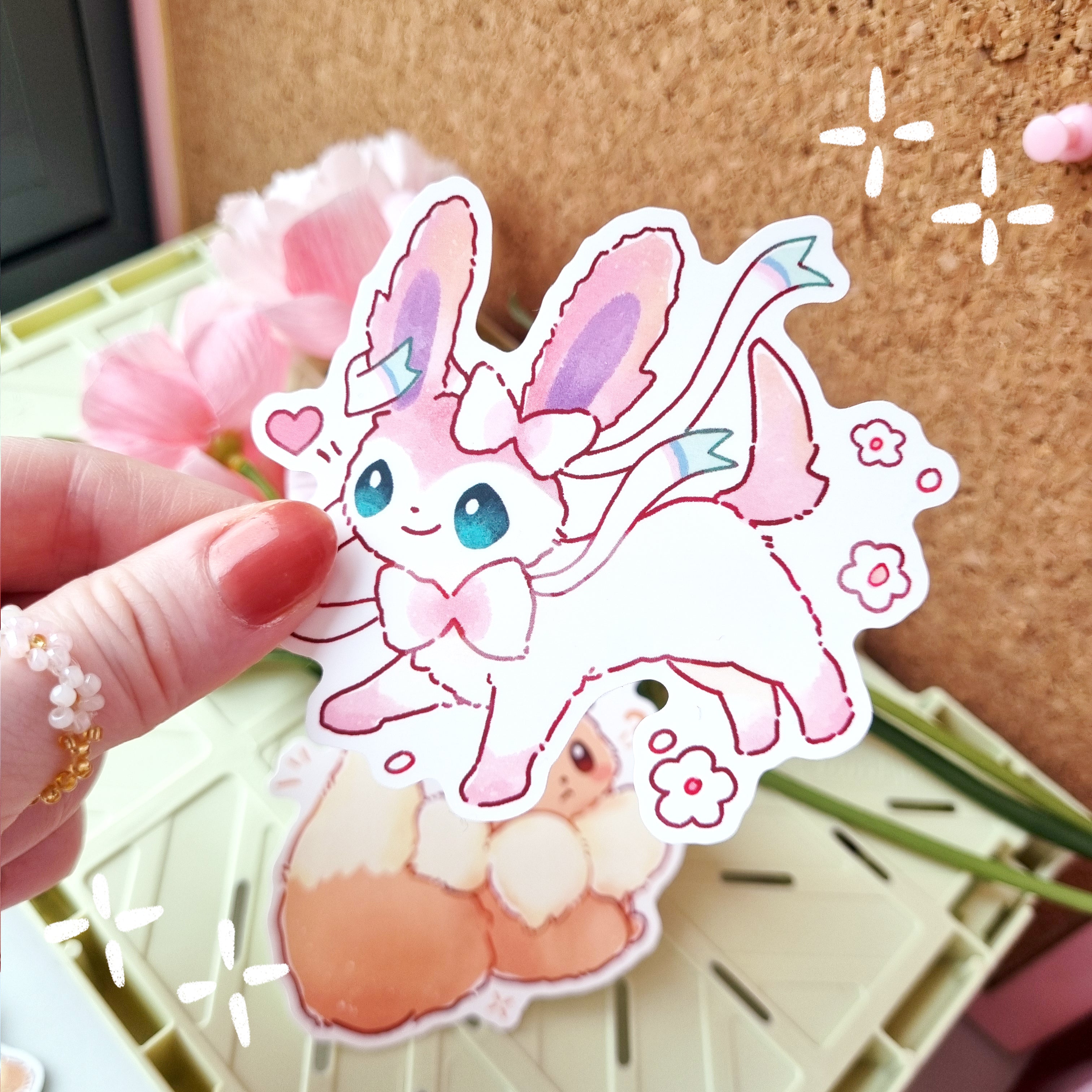 Pokemon ~ Sylveon sticker – Hunnibunny