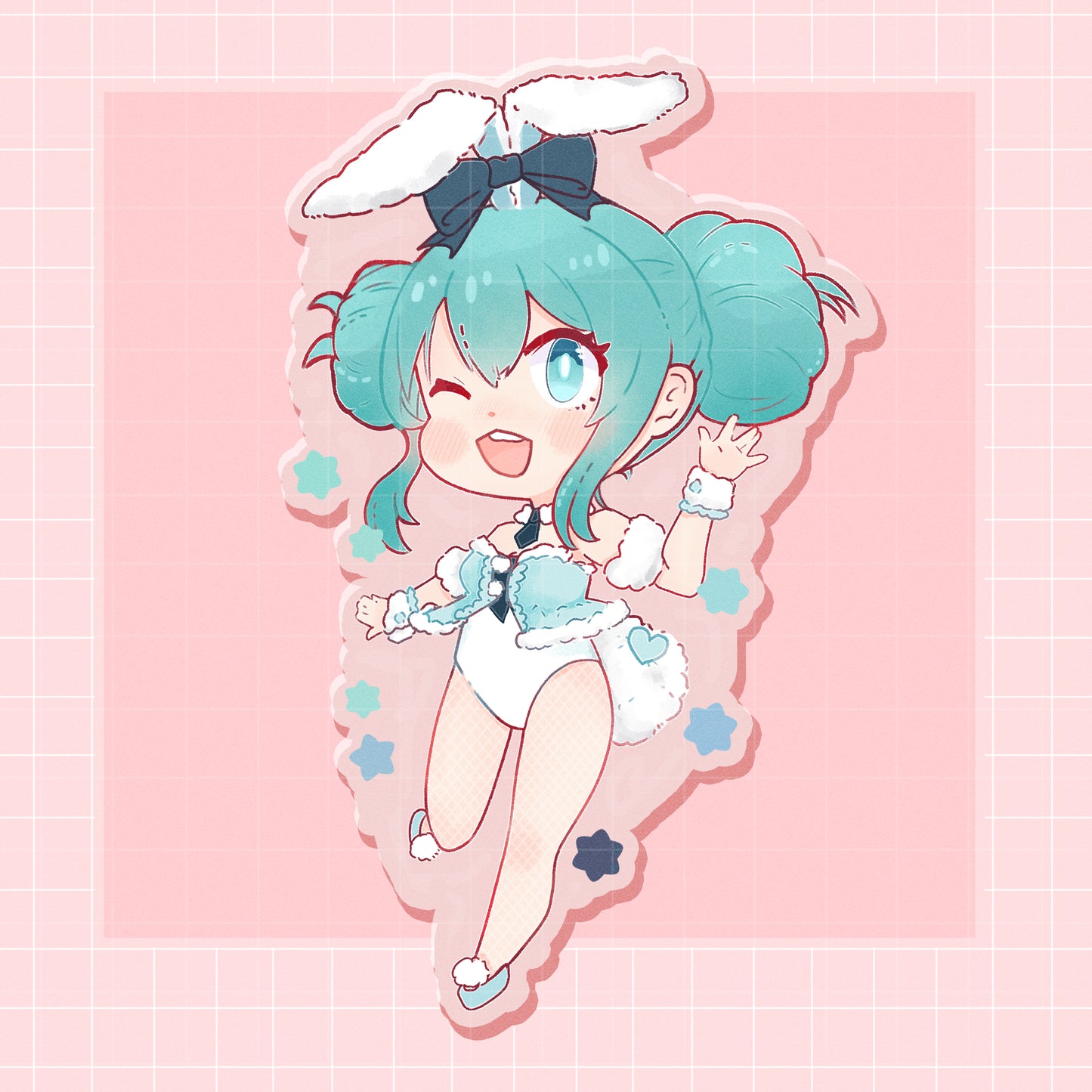 Vocaloid -Bunny miku Standee