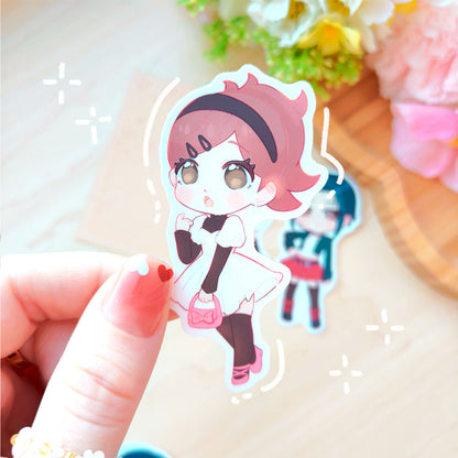 Nana! ~ osaki + Hachi matching chibi stickers