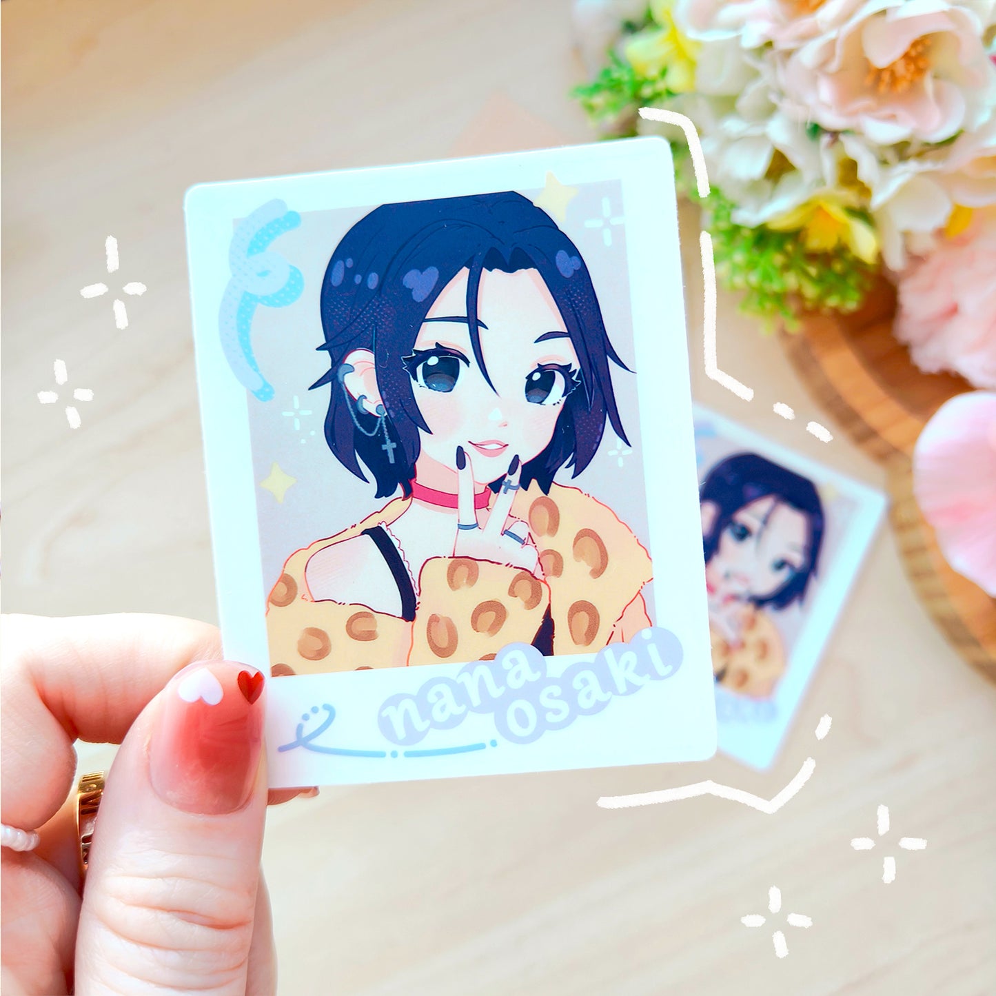 Nana! ~ osaki + Hachi matching stickers