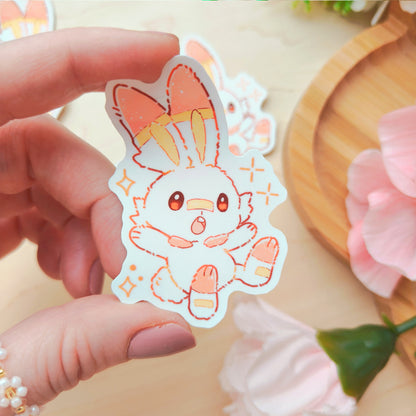 Pokemon ~ Scorbunny sticker