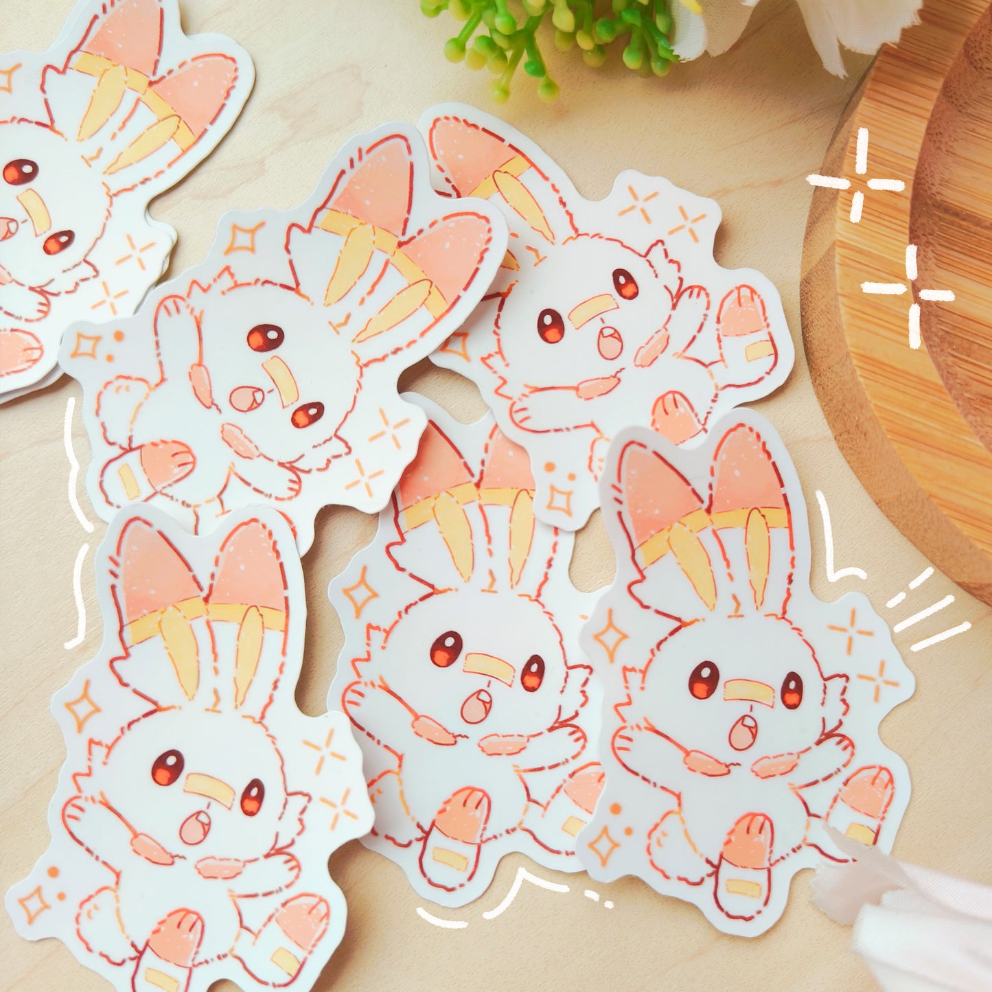 Pokemon ~ Scorbunny sticker