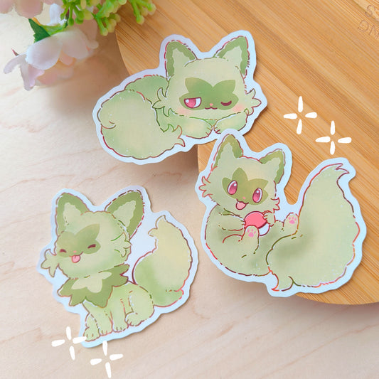 Pokemon ~ Sprigatito stickers