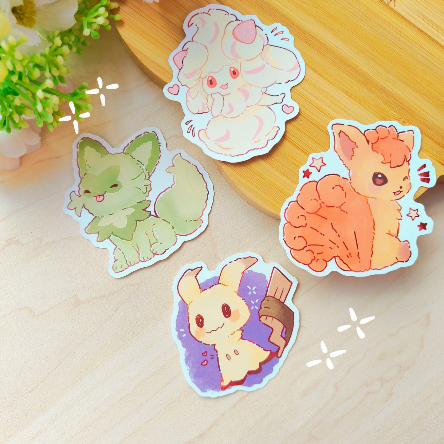 Pokemon ~ Sprigatito stickers