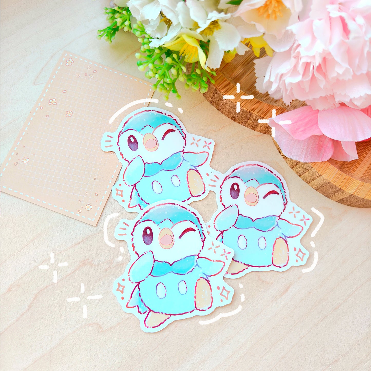 Pokemon ~ Piplup sticker