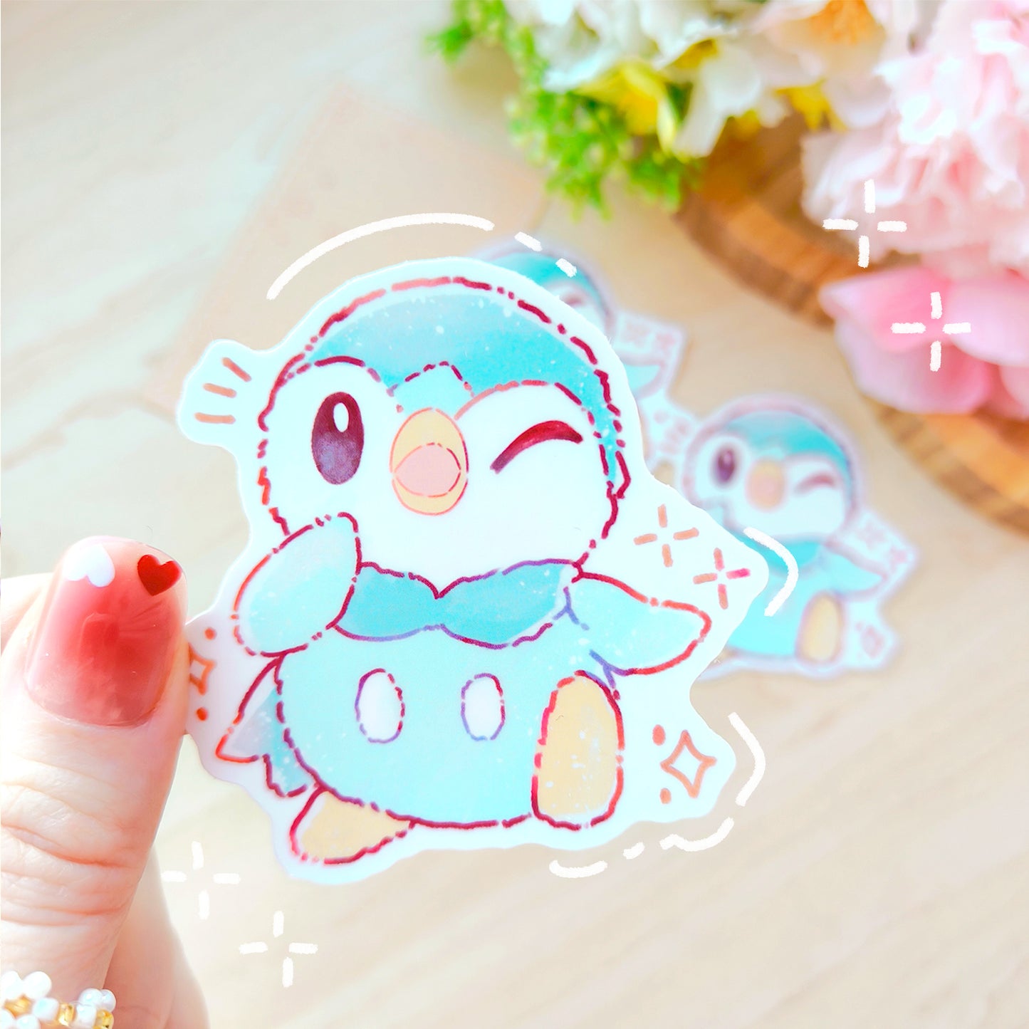 Pokemon ~ Piplup sticker