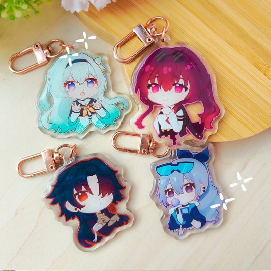 Honkai Star rail - Stellaron hunters charm set